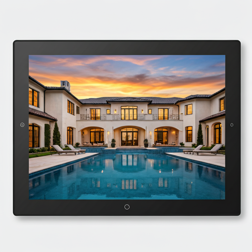 Widescreen 16:9 property tour video on YouTube